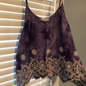SOLD Purple tank top from Van Maur